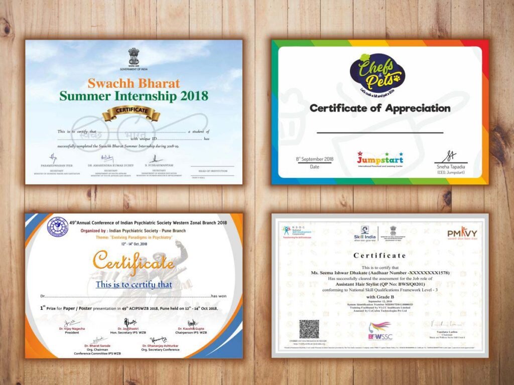 Certificate Printing Halesowen